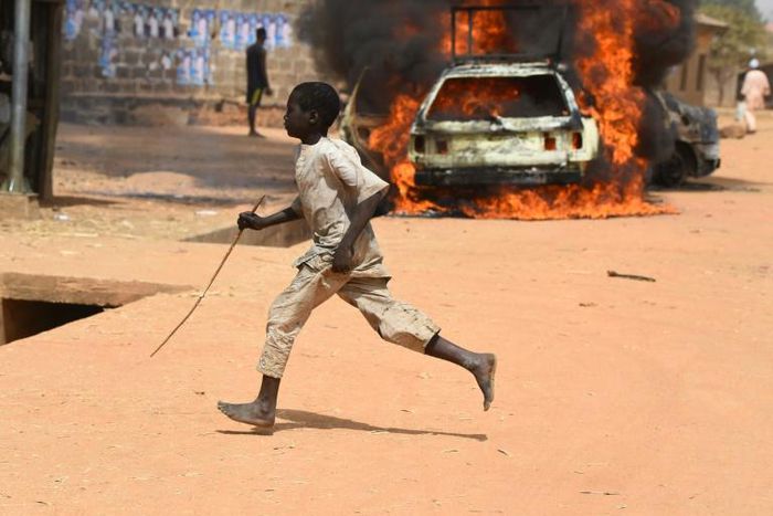 Two people were killed in Kofa, northern Nigeria, in election-related clashes on Thursday -- deaths from political violence have been running at an average of two per day since October
