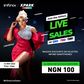 Infinix to hold Live Sales for all its Hot 20 Series & Note 12 Series Smartphones