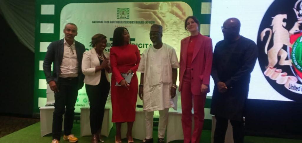 Officials of NFVCB and Netflix at the second Digital Content Regulation Conference held in Lagos.