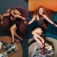 Nengi and Beyonce posing alike [instagram]