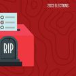 What happens when a governorship candidate dies before an election?