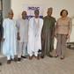 L-R: Director, Communication and Corporate Affairs, NDIC, Bashir Nuhu, Executive Director Operations, NDIC, Mustapha Ibrahim, President, Nigeria Guild of Editors, Managing Director/Chief Executive Officer, NDIC, Bello Hassan, President, Nigeria Guild o...