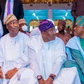 President Tinubu prays at Dodan Barracks Praying Ground