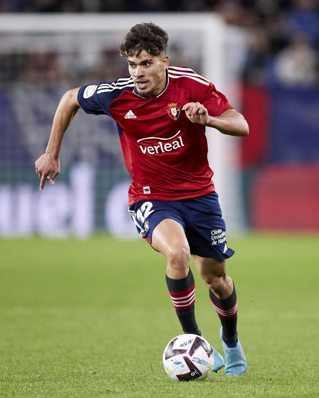 Abde playing for Osasuna in La Liga