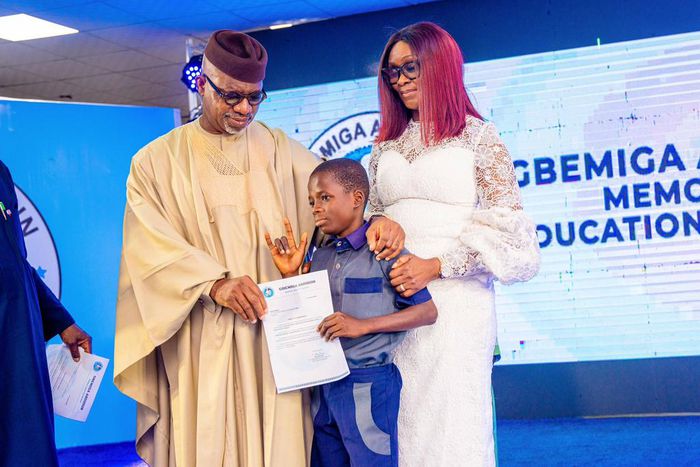 Gov Abiodun immortalises late son DJ Olu with scholarship scheme. [Twitter:@dabiodunMFR]