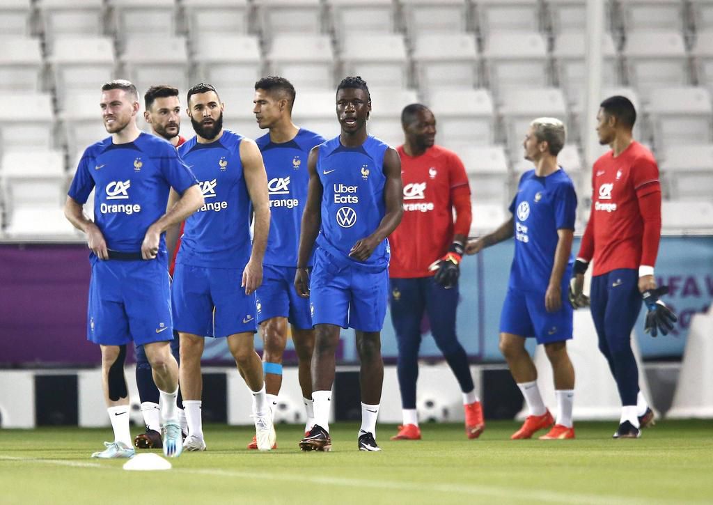 Benzema only returned to full training with France on Saturday.