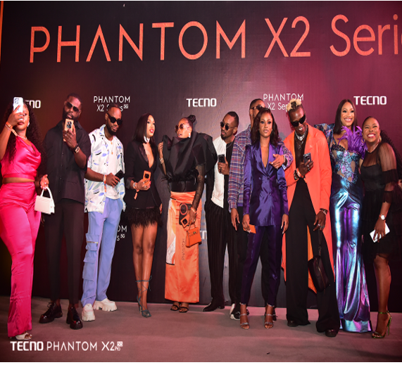 How celebrities lit up the TECNO Phantom X2 launch.