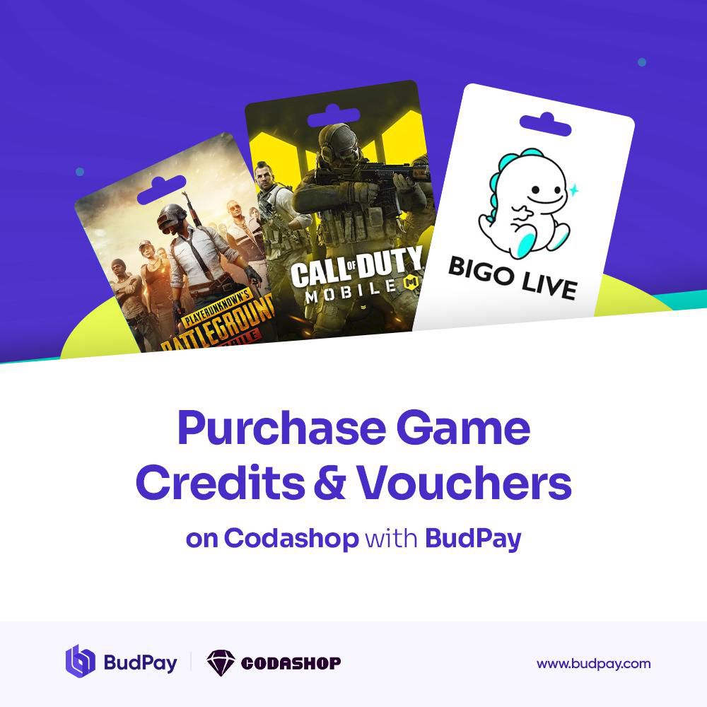 BudPay partners with Codashop to offer gamers in Nigeria a seamless way to pay for their games