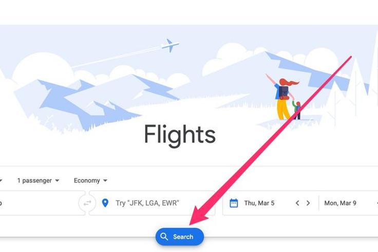 How to book a flight on Google Flights
