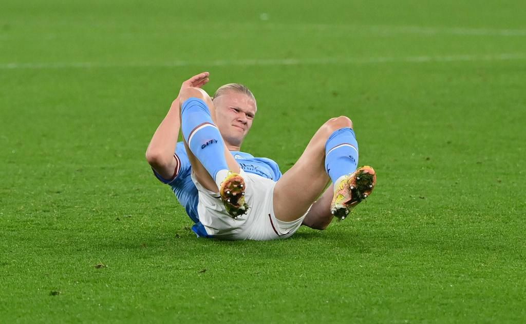 Erling Haaland of Manchester City on October 25, 2022.