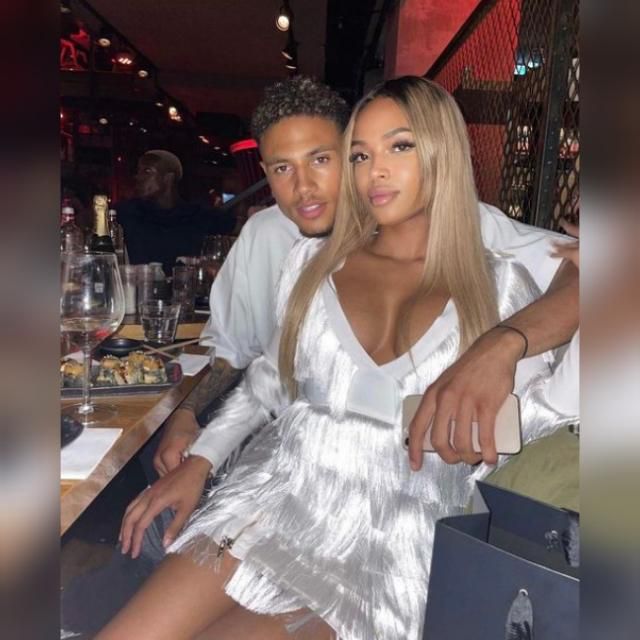 Maduka Okoye and Jelicia Westhoff