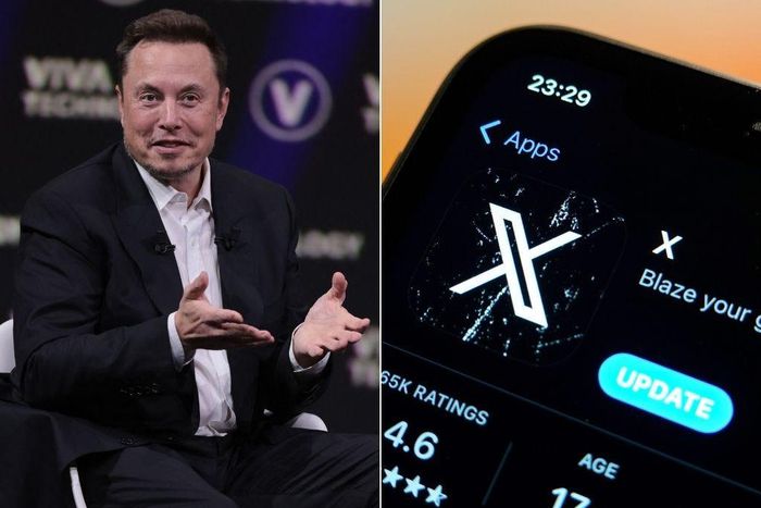 X owner Elon Musk (left) said last month that he might be rolling out a paywall to all users.Joel Saget/AFP via Getty Images; Sheldon Cooper/SOPA Images/LightRocket via Getty Images
