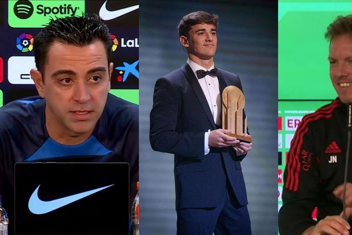 Xavi hits back at Nagelsmann on Gavi beating Musiala to win Kopa Trophy