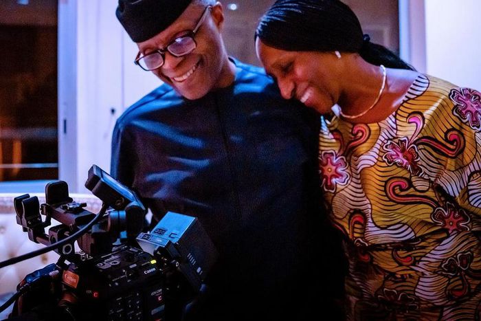 Osinbajo and wife melt hearts with romantic photos on 34th wedding anniversary [Instagram:profosinbajo]