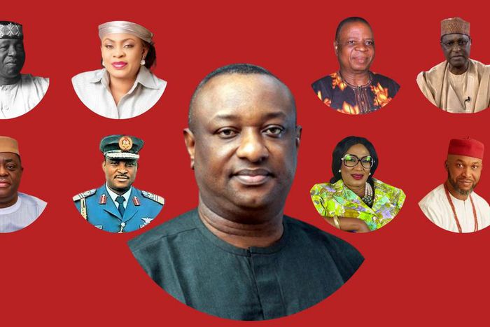 Current Minister of Aviation and past leaders of the ministry since 1960.