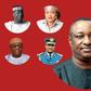 Current Minister of Aviation and past leaders of the ministry since 1960.