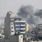 Smoke rises after an Israeli airstrike on the Gaza Strip in Rafah, Wednesday, Oct. 25, 2023.AP Photo/Hatem Ali