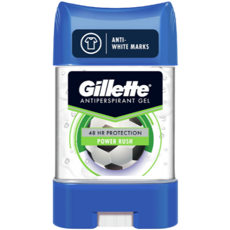 Gillette Antiperspirant Power Rush