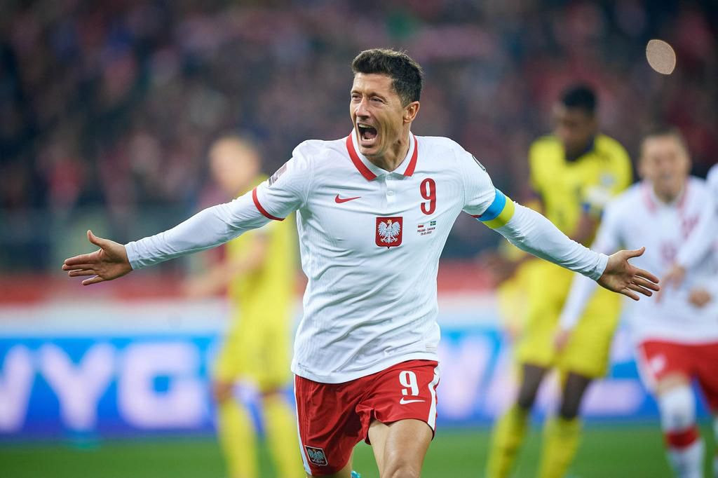 Poland captain and key player Robert Lewandowski