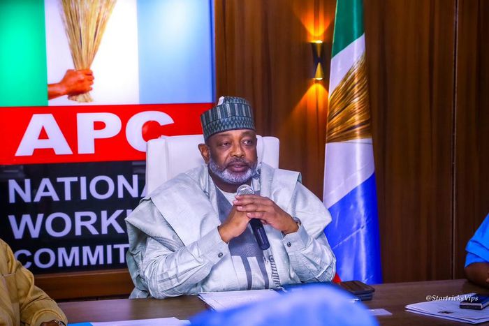 Minister of Agriculture and Food Security, Abubakar Kyari [APC]