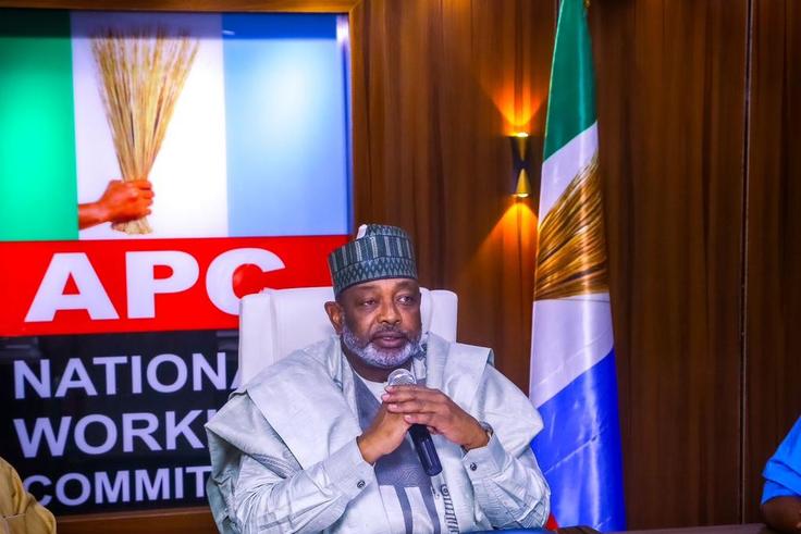 Minister of Agriculture and Food Security, Abubakar Kyari [APC]