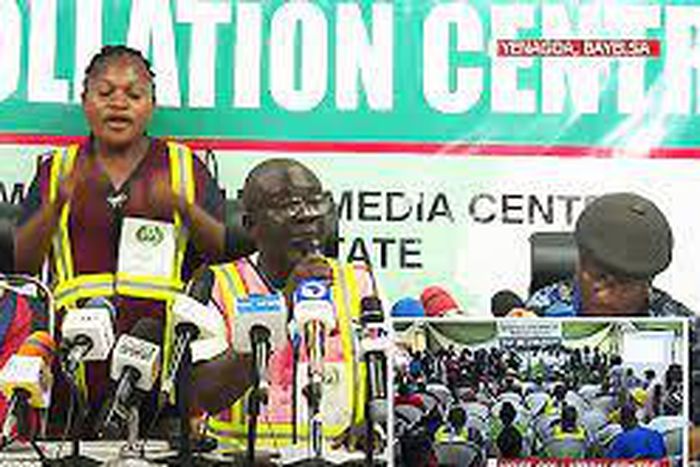 INEC is expected to announce the winner of the election in Bayelsa state anytime soon. [Channels TV]