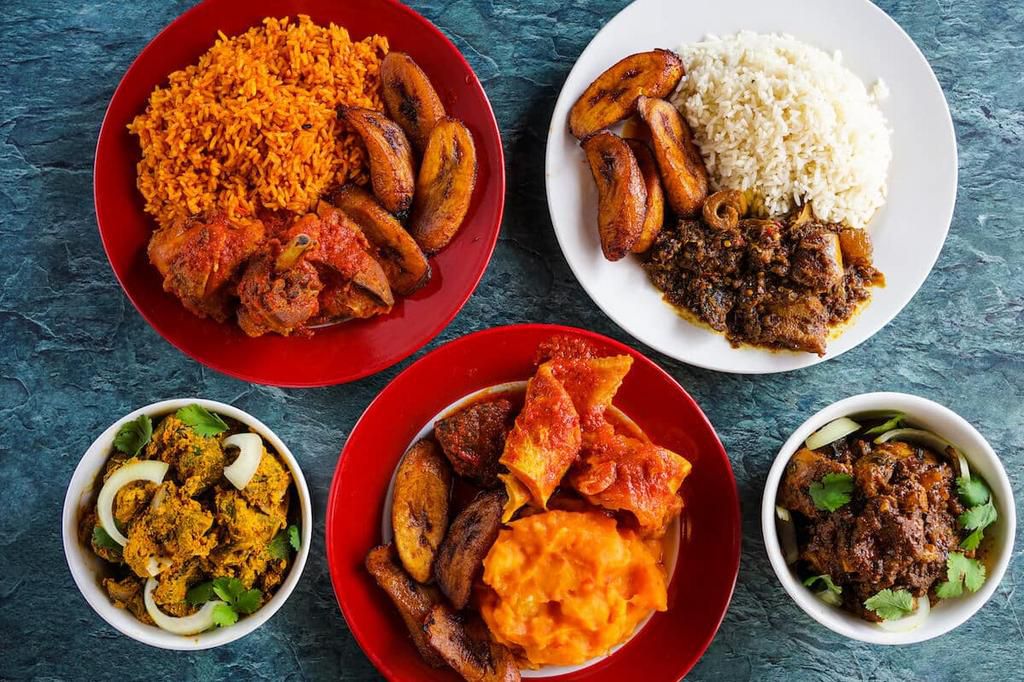 different-Nigerian-dishes (Credit: Remitly Blog)