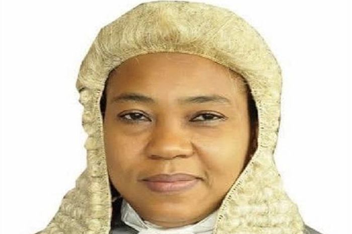 Justice Dije Aboki. [The Nation]