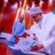 President Muhammadu Buhari and President-elect, Asiwaju Bola Tinubu. [Facebook:BuhariSallau]