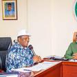 Minister of Works, Dave Umahi with Ogun State governor, Dapo Abiodun, [X:@dabiodunMFR]