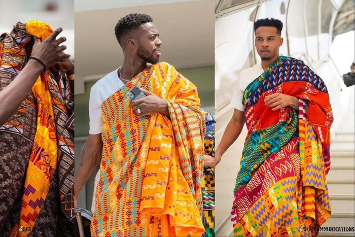Black Stars of Ghana outshine Super Eagles with Kente AFCON arrival in Côte d'Ivoire