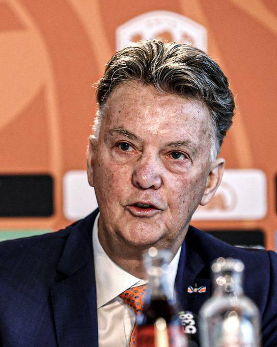 Manager of the Dutch national team, Luis van Gaal