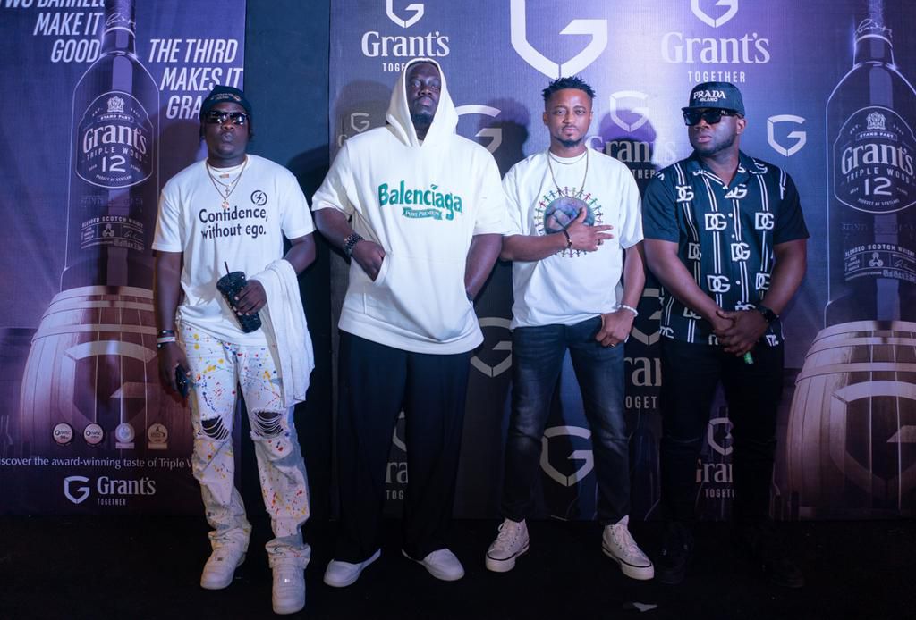 Crews were out to party with Grant's Whisky last weekend