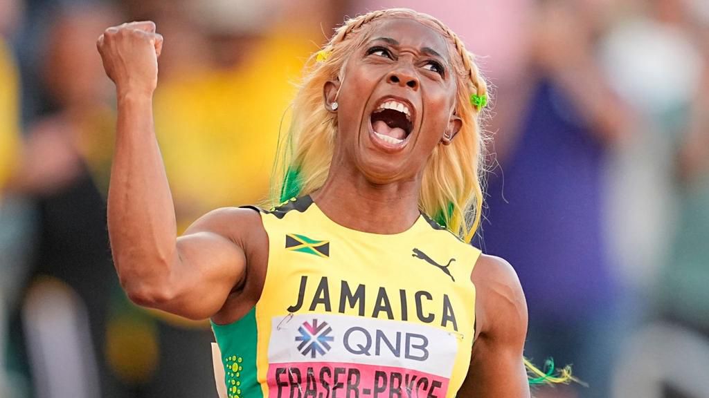 Shelly Ann Fraser-Pryce won her fifth 100m world title in Oregon
