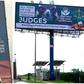 Billboards in Abuja indicating high interest in the judicial process at the Presidential Election Petitions Tribunal. [ChannelsTV]