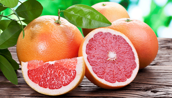 Grapefruit has a lot of water [johnhopkins]