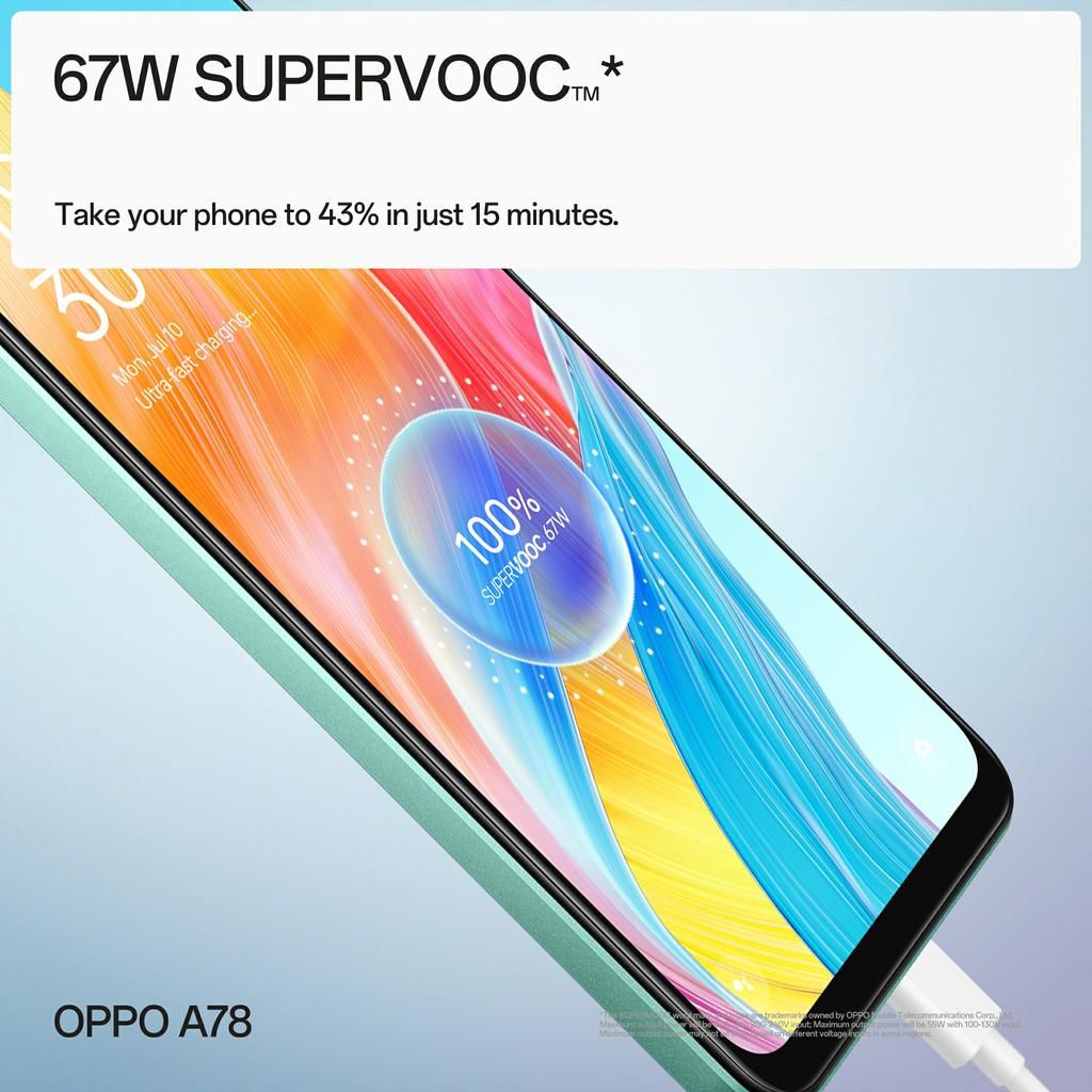 67W超级闪充 67W SUPERVOOCTM