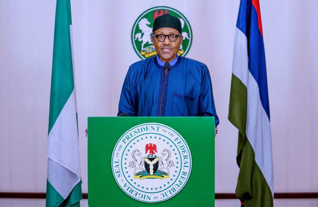 President Muhammadu Buhari addresses Nigerians on the new naira policy on Thursday, February 16, 2023. (BusinessDay)