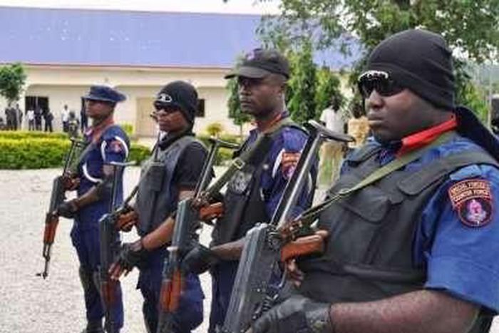 Personnel of Nigeria Security and Civil Defence Corps.