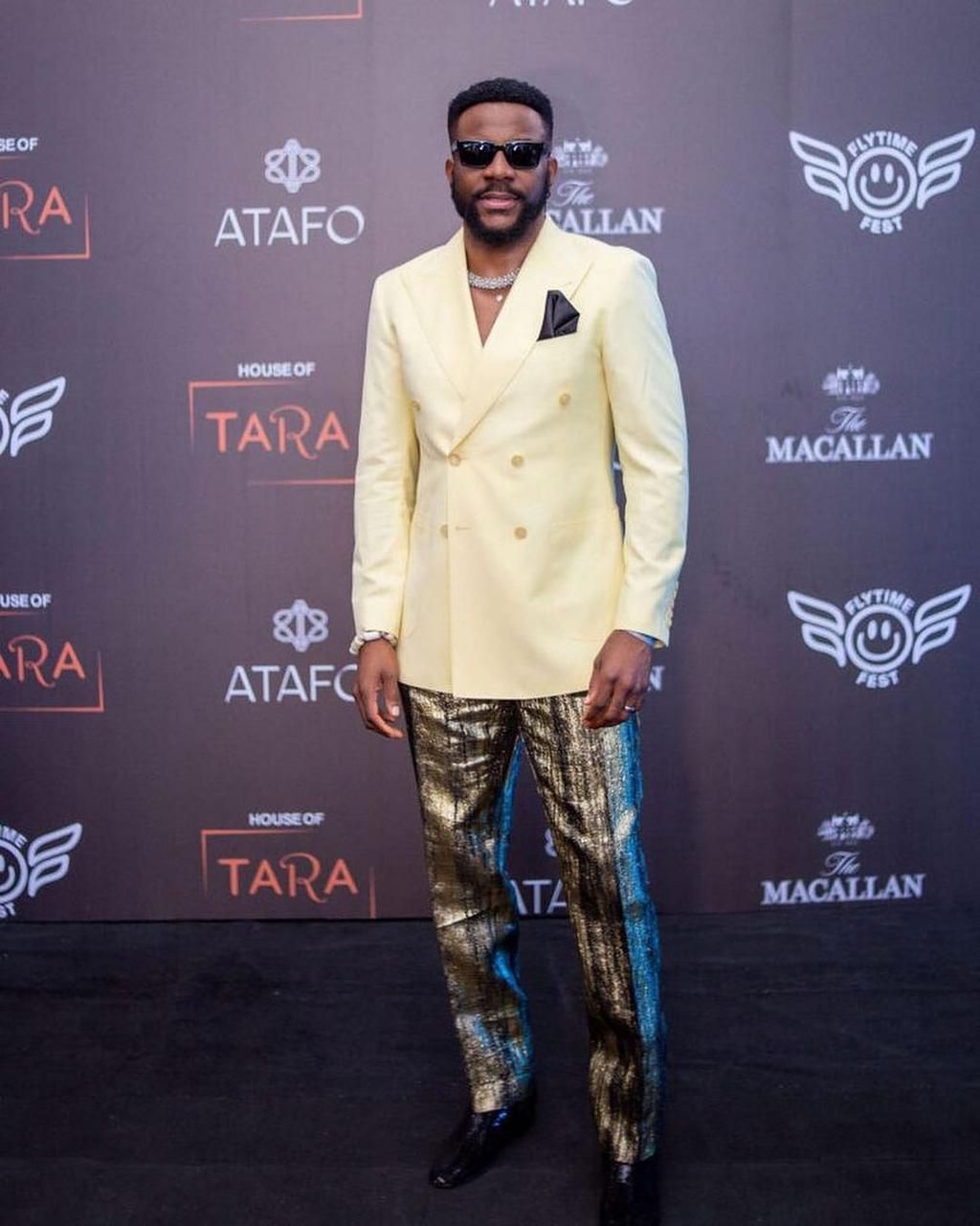 Ebuka at the showcase [instagram/atafoofficial]