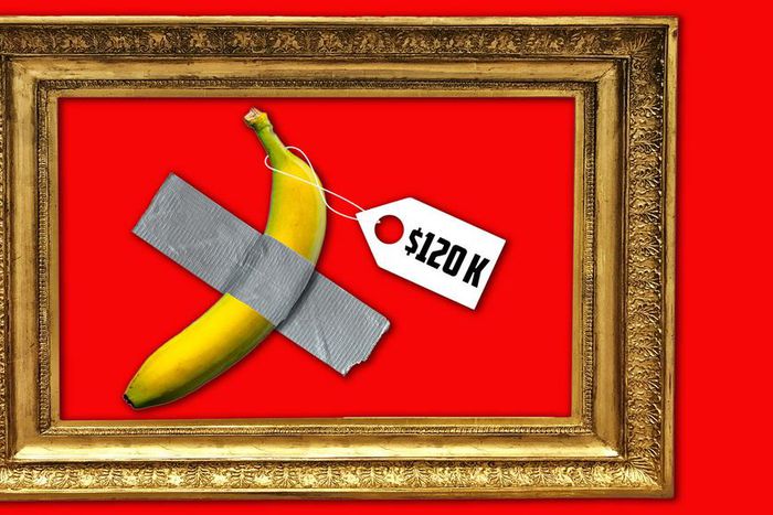 The $120,000 banana duct-taped to a wall at Art Basel [MarketWatch]