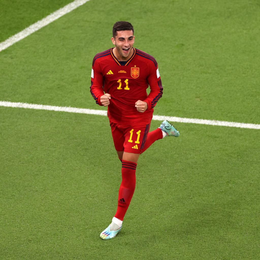 Ferran Torres got on the scoresheet for Spain against Costa Rica