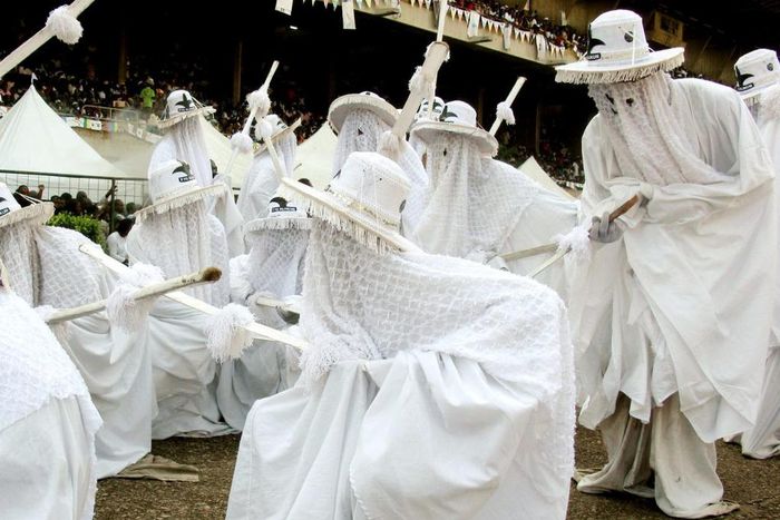 The Eyo festival in Lagos Island [owlification]