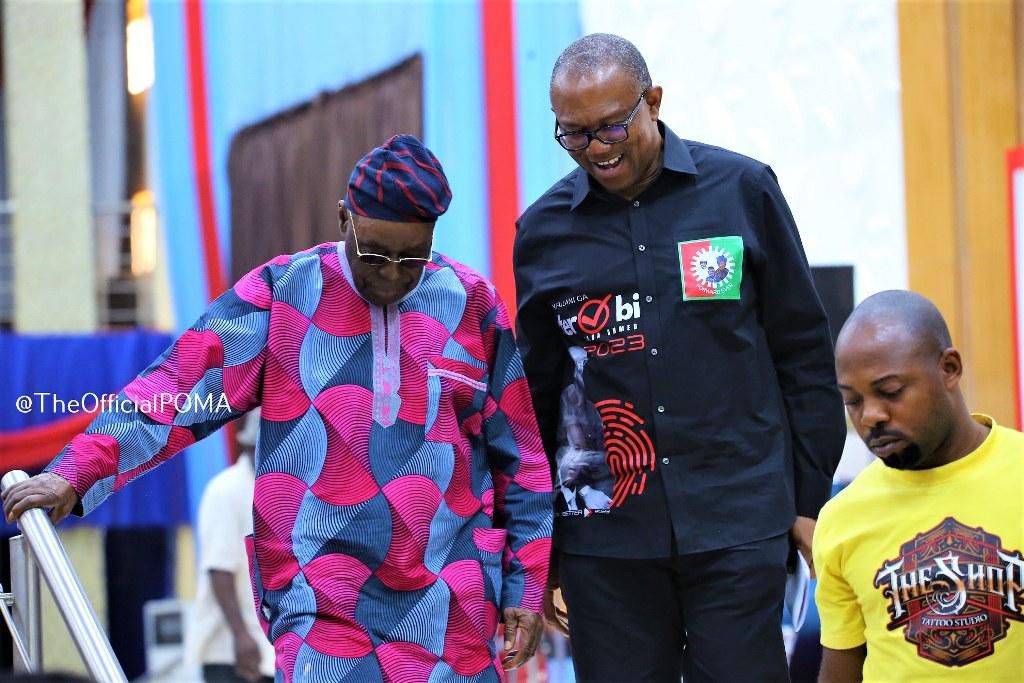 Afe Babalola endorses Peter Obi for presidency [Twitter: @theofficialPOMA]