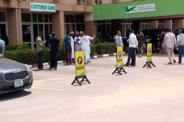 Kaduna-Electric-office (Credit: Punch Newspapers)