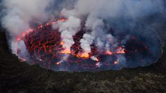 Mount Nyiragongo is located in the Democratic Republic of Congo [Wikipedia]