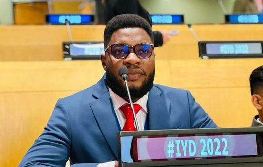United Nations award-winning Nigerian, Noel Alumona. [BBC]