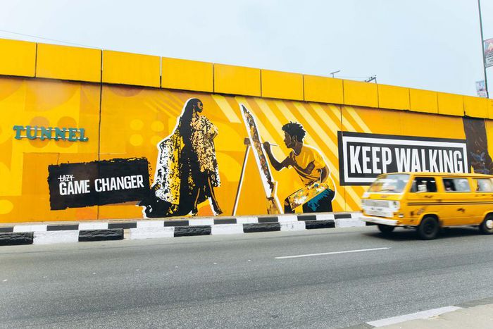 Johnnie Walker encourages Nigerians to keep walking with Maryland's Independence Tunnel revamp.