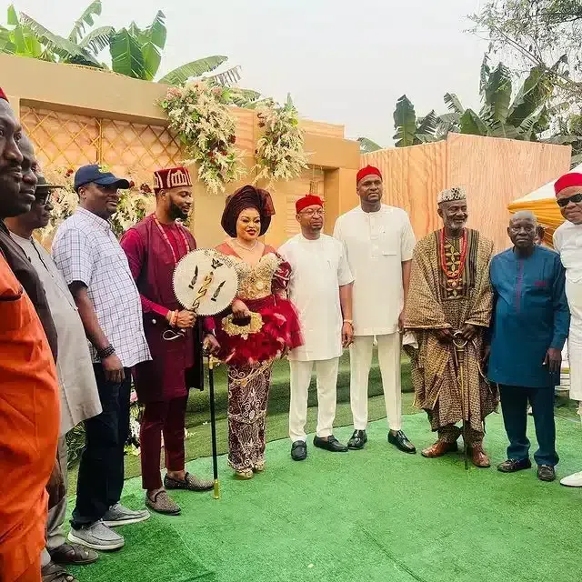 Here's your first look at Nkiru Sylvanus’ star-studded traditional marriage