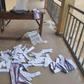 Youths destroyed election materials at a polling unit in Bayelsa State. [The Cable]